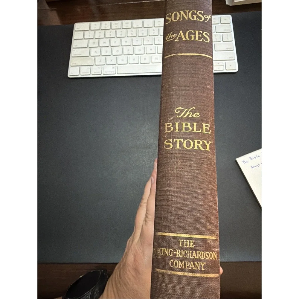 The Bible Story Vol 5 Songs Of The Ages Newton M. Hall & Irving F. Wood 1917 HC